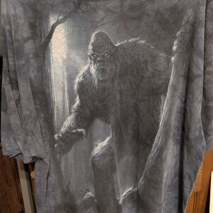 The Mountain Gray Bigfoot Short Sleeve Tee